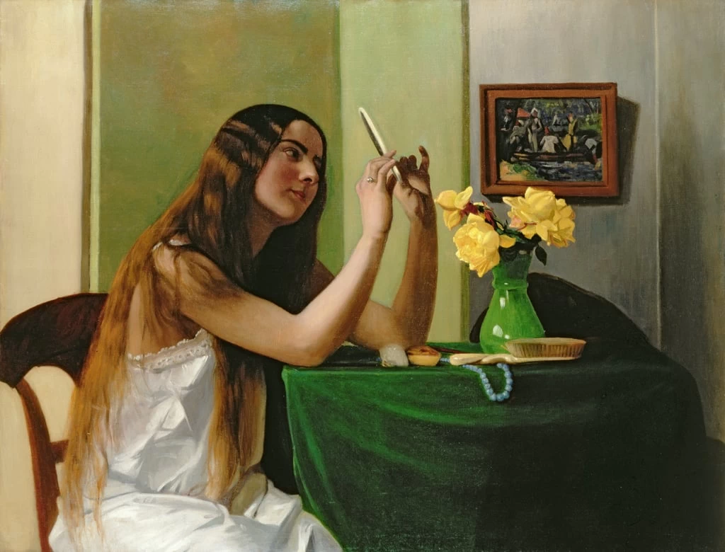Al tavolo da toeletta, 1911 - Petit Palais, Geneva, Switzerland